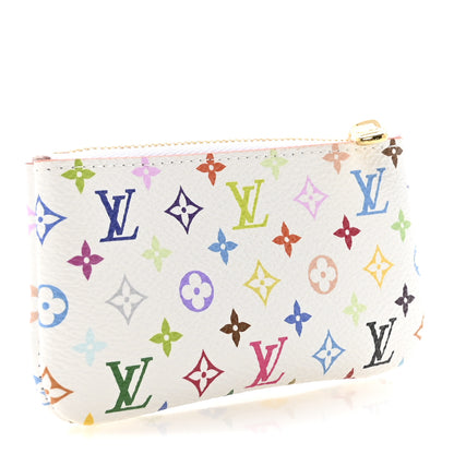 Louis Vuitton LV X TM Monogram Multicolor Key Pouch White 3 of 7