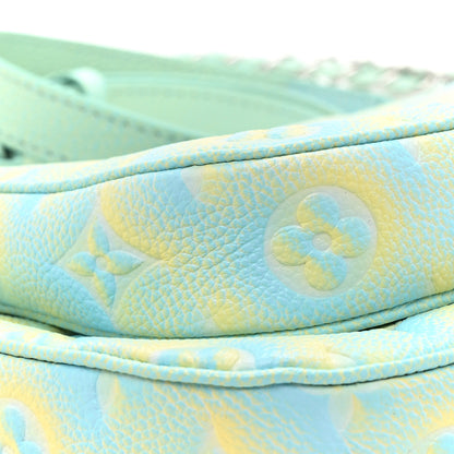 Louis Vuitton Empreinte Monogram Summer Stardust Multi Pochette Accessories Water Green 10 of 11