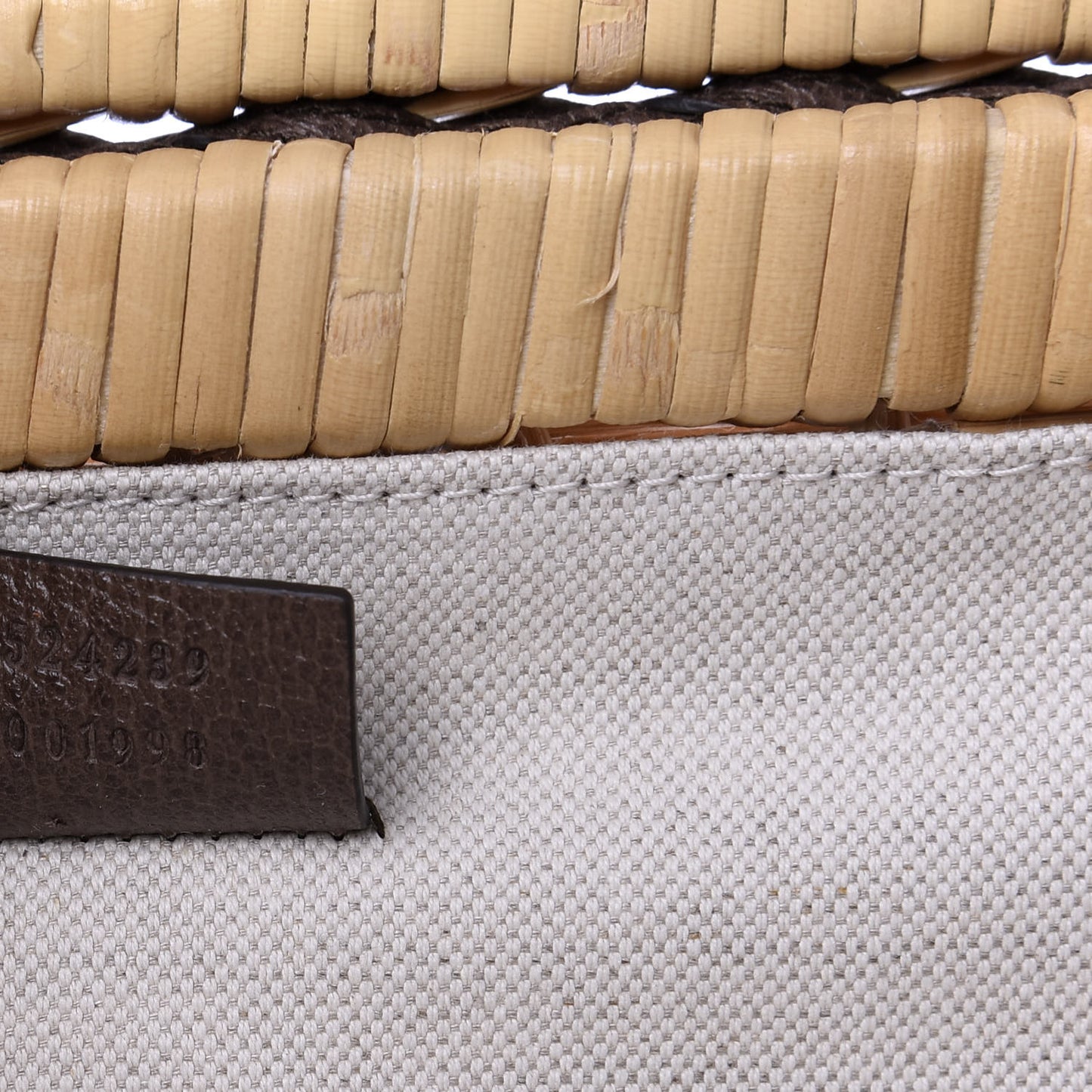 Wicker Web Suitcase