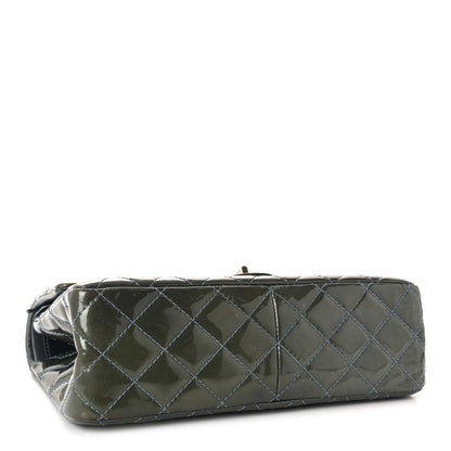 Chanel Patent Quilted 2.55 Reissue 226 Flap Blue 4 of 10