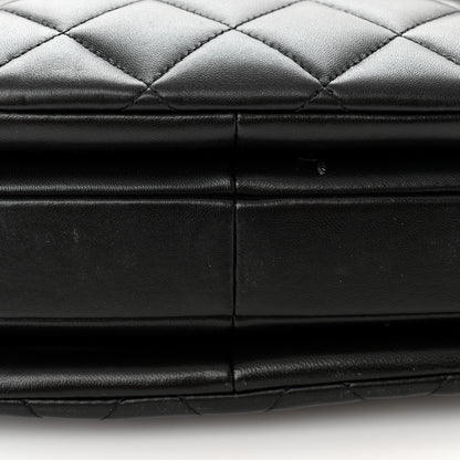 Chanel Lambskin Quilted Small Trendy CC Dual Handle Flap Bag Black 11 of 12