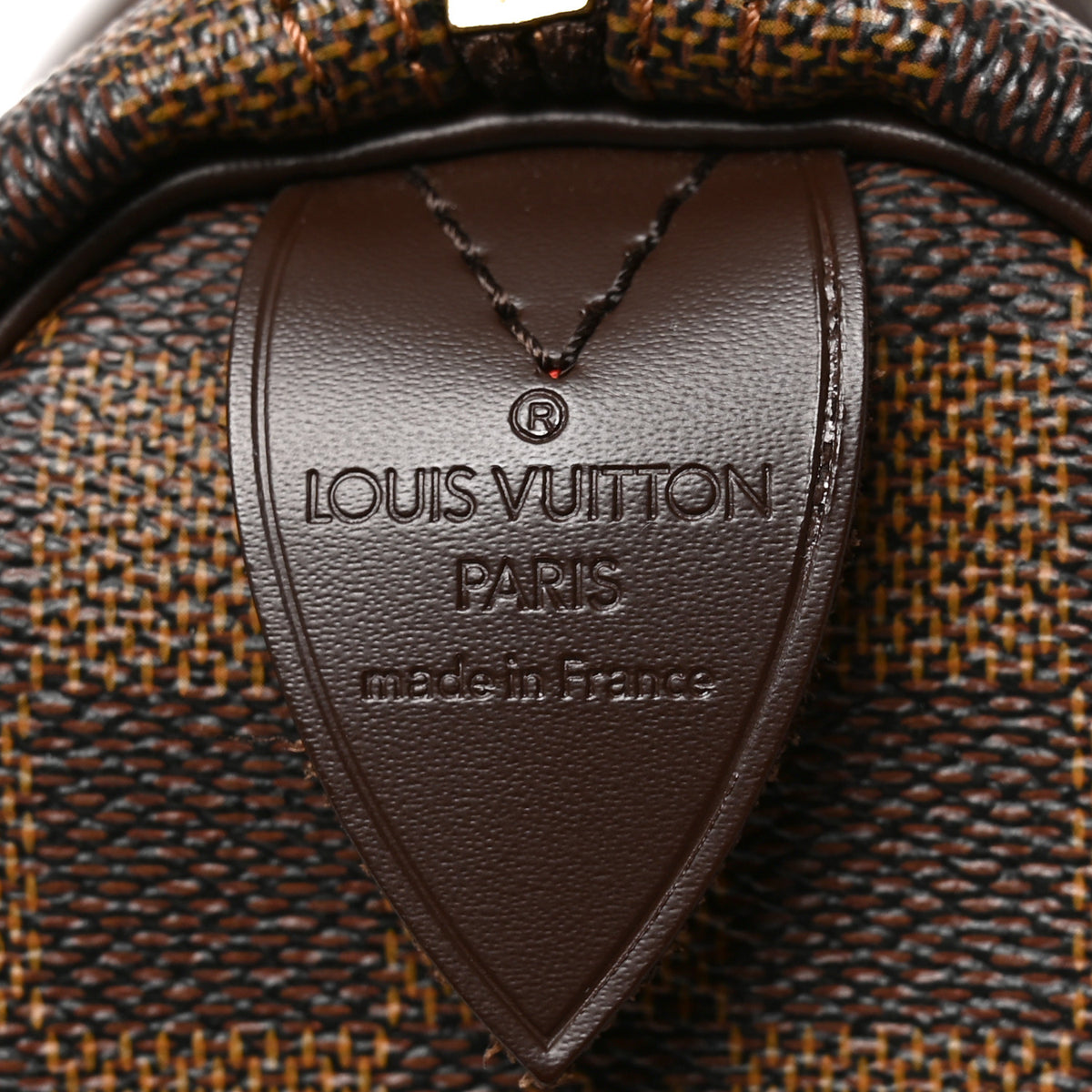 Louis Vuitton Damier Ebene Speedy 30 6 of 9