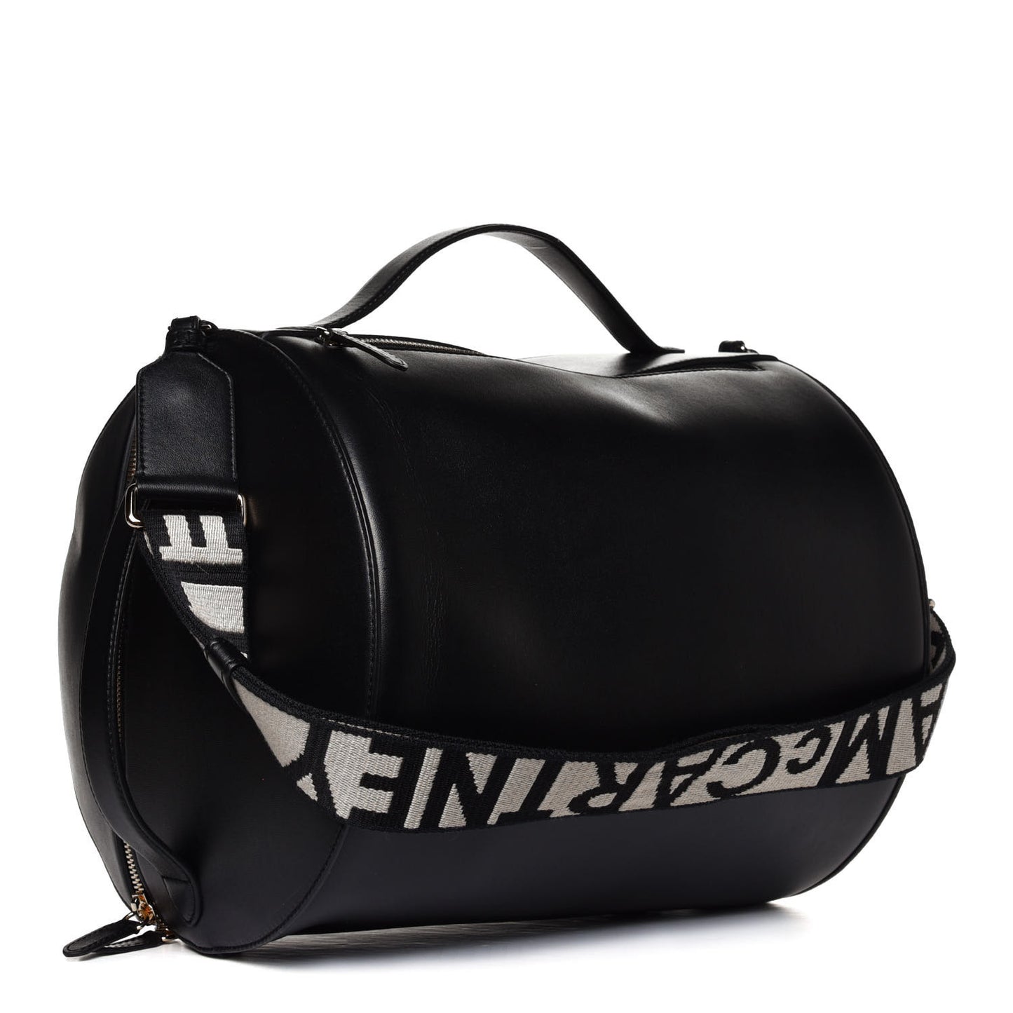 Eco Alter Nappa Perforated Logo Mini Bag Black