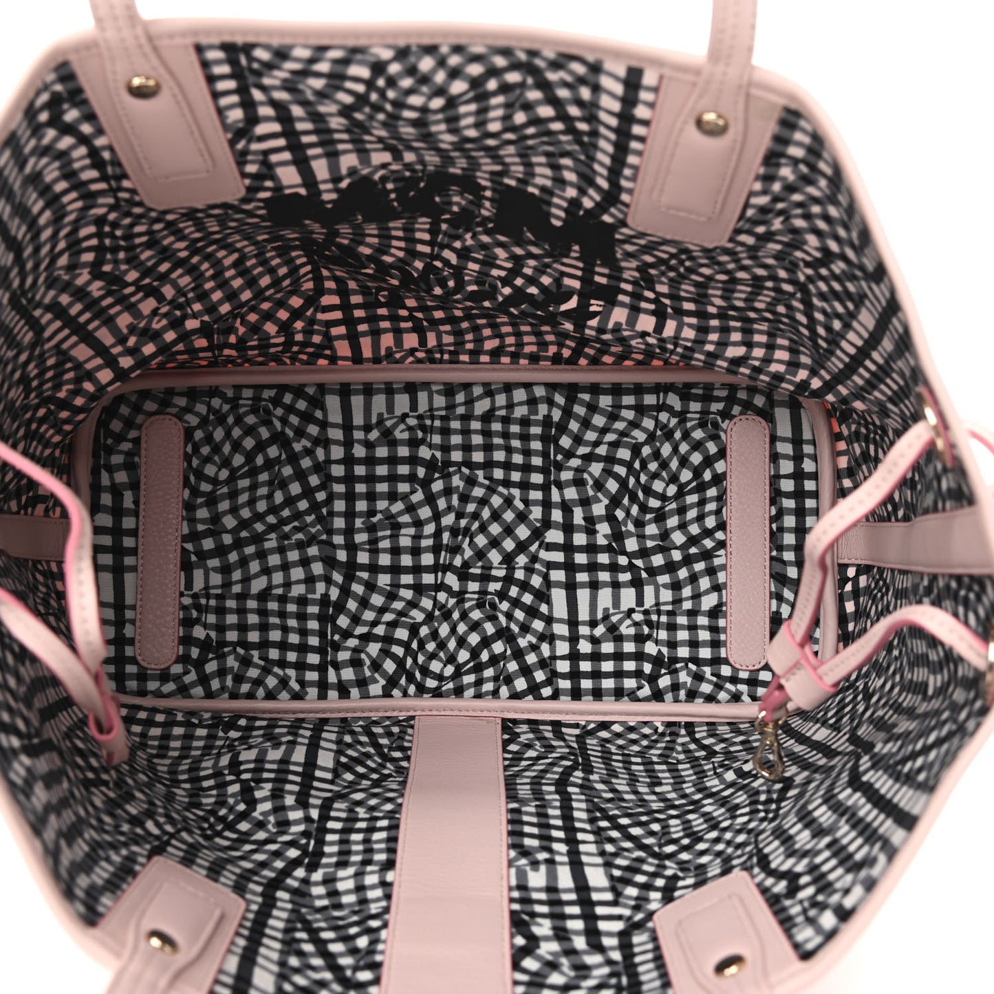 Visetos Medium Liz Reversible Shopper Tote Powder Pink