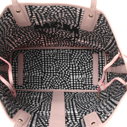 MCM Visetos Medium Liz Reversible Shopper Tote Powder Pink 6 of 11
