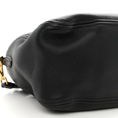 Prada Vitello Phenix Bauletto Black 8 of 10