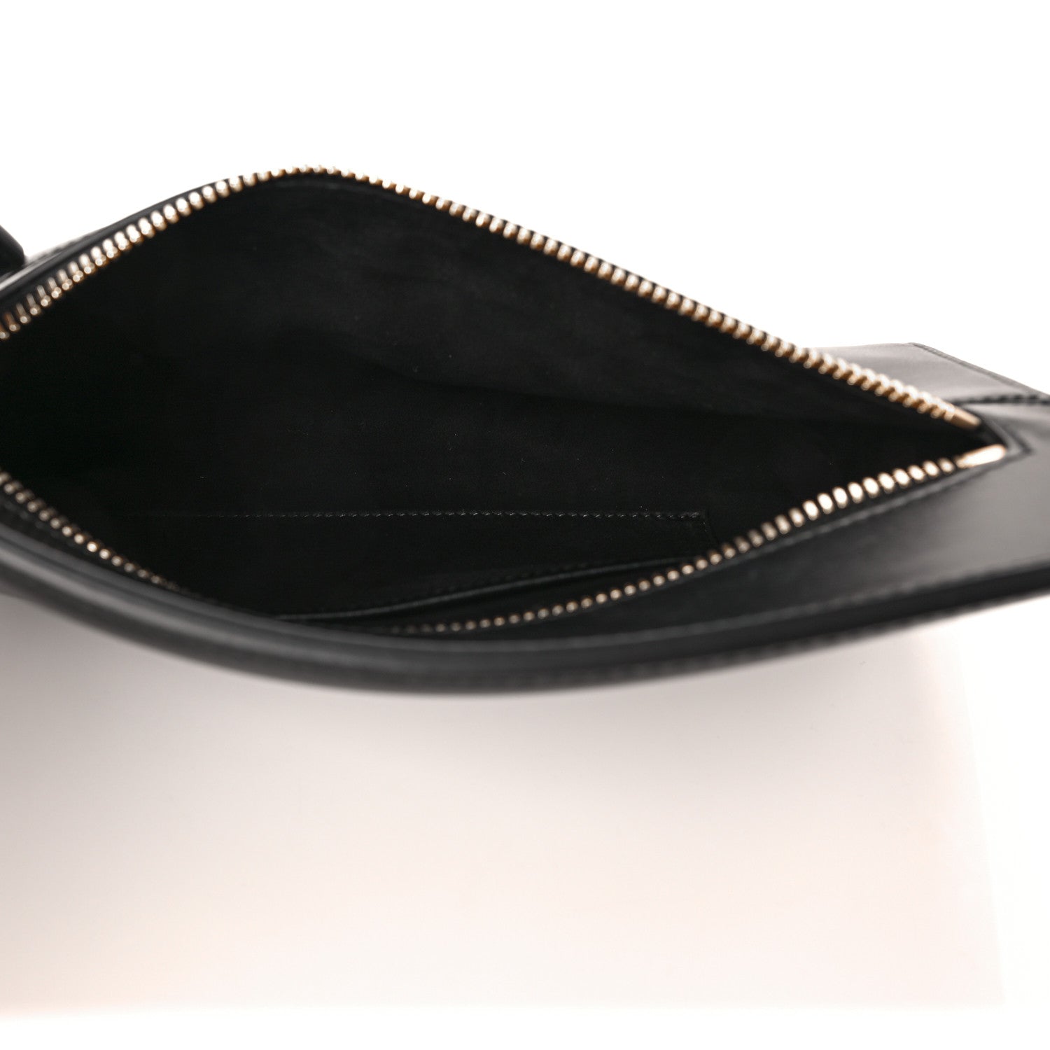 Lanvin Calfskin Regllisse Clutch Black 5 of 8