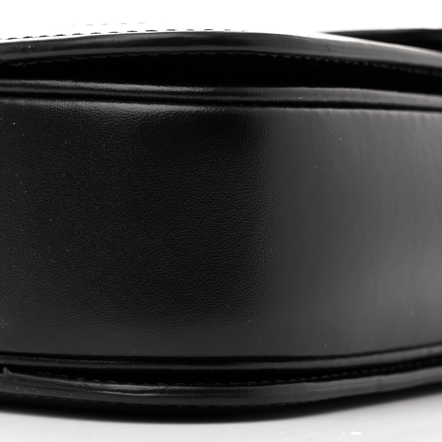 Celine Canvas Calfskin Triomphe Embroidered Medium Triomphe Bag Black 11 of 11