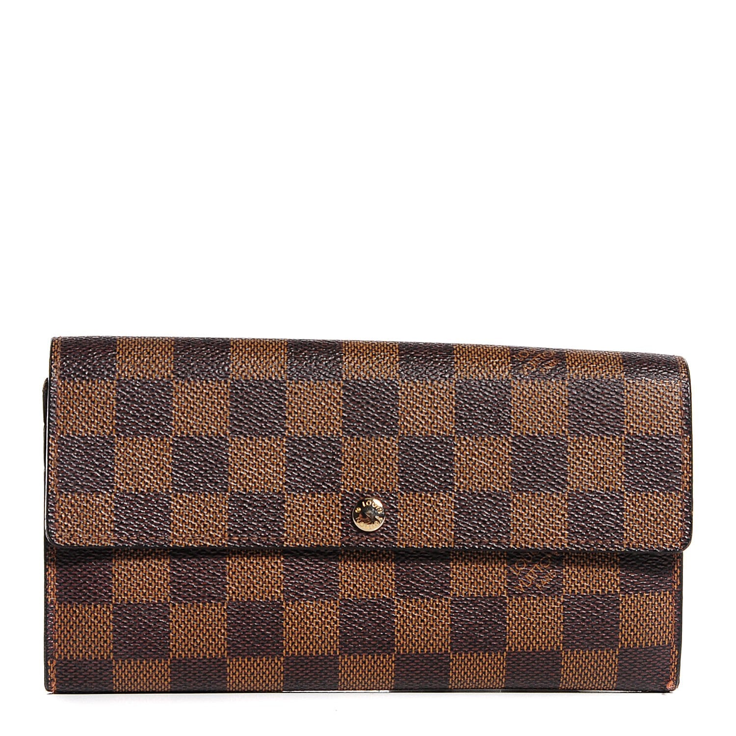 Louis Vuitton Damier Ebene Sarah Wallet 1 of 7