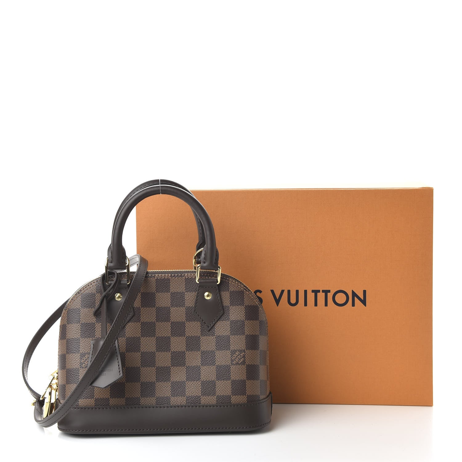 Louis Vuitton Damier Ebene Alma BB 10 of 10