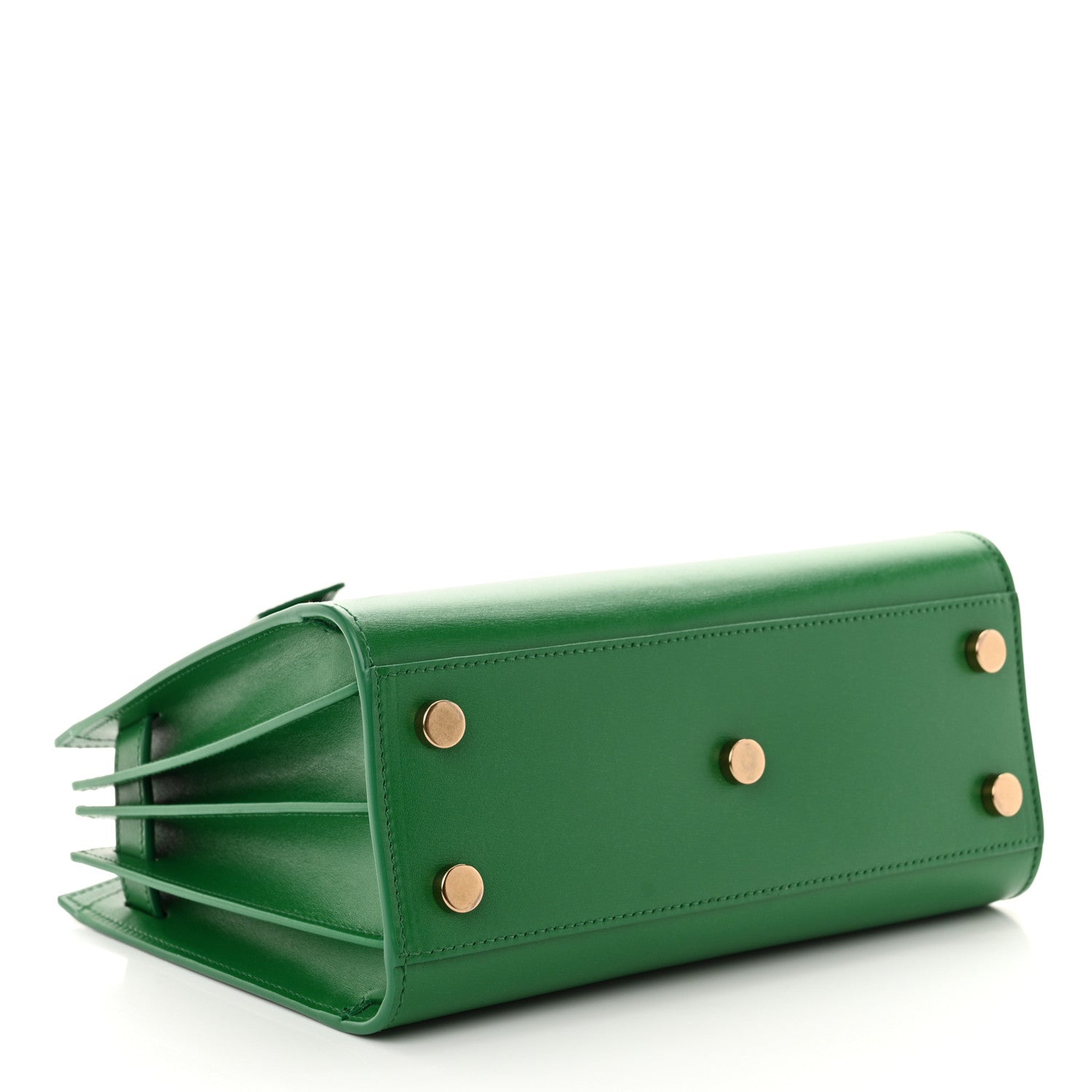 Saint Laurent Calfskin Nano Sac De Jour New Vert Praire 4 of 12