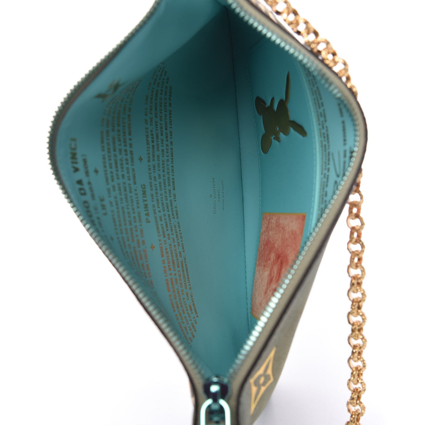 Masters Da Vinci Pochette Clutch Vert D’eau