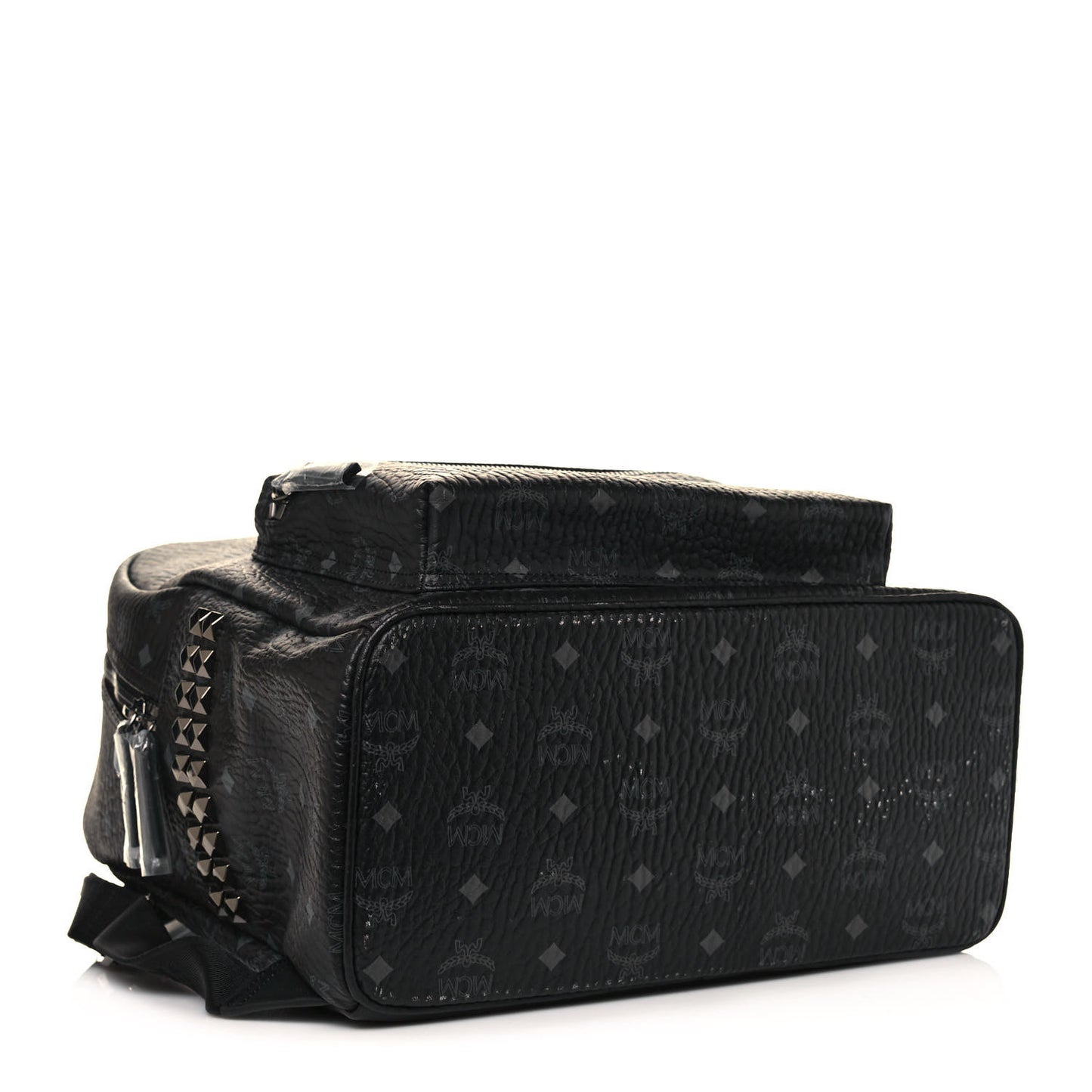 Visetos Medium Side Studs Stark Backpack Black