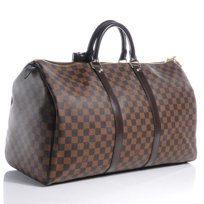 Louis Vuitton Damier Ebene Keepall 50 3 of 7