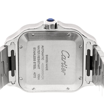 Cartier Stainless Steel 39.8mm Santos De Cartier Automatic Watch 4 of 5