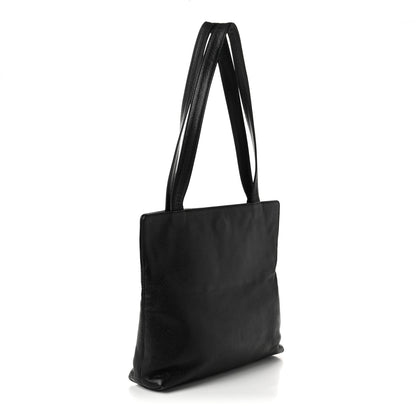 Chanel Caviar CC Timeless Tote Black 4 of 19
