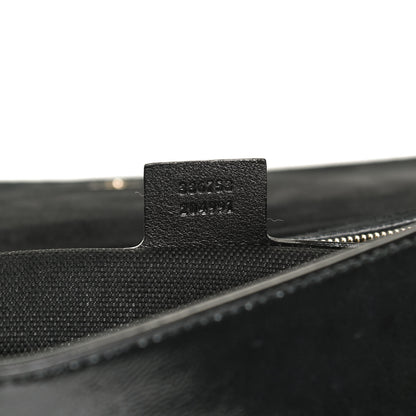 Gucci Soft Patent Medium Soho Clutch Black 7 of 13
