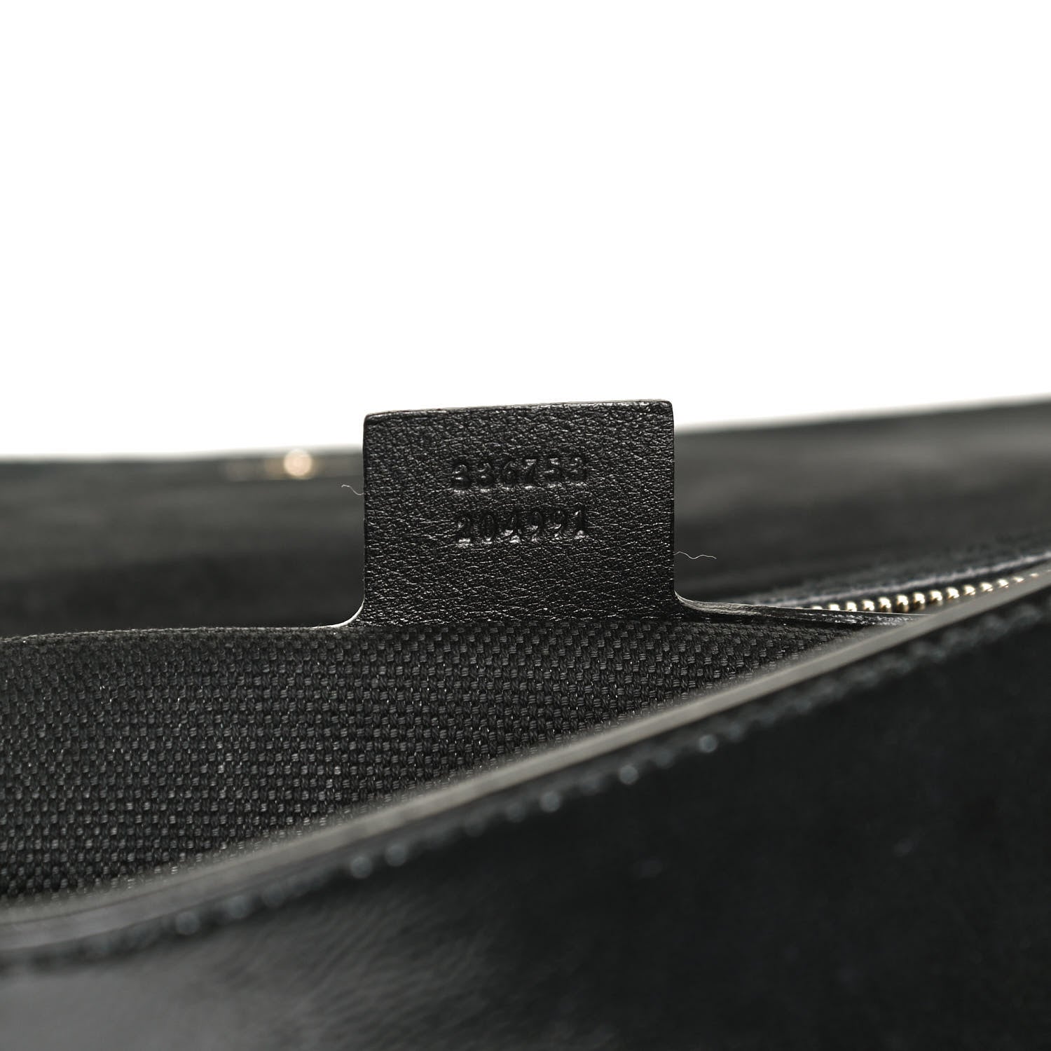Gucci Soft Patent Medium Soho Clutch Black 7 of 13
