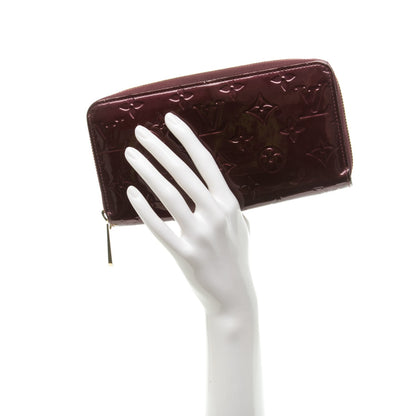 Louis Vuitton Vernis Zippy Wallet Rouge Fauviste 2 of 6