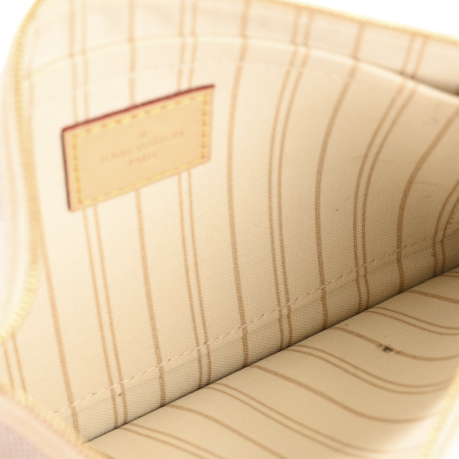 Louis Vuitton Damier Azur Neverfull MM GM Pochette 5 of 9