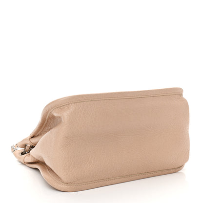 Chanel Calfskin Mademoiselle Shoulder Bag Beige 3 of 10