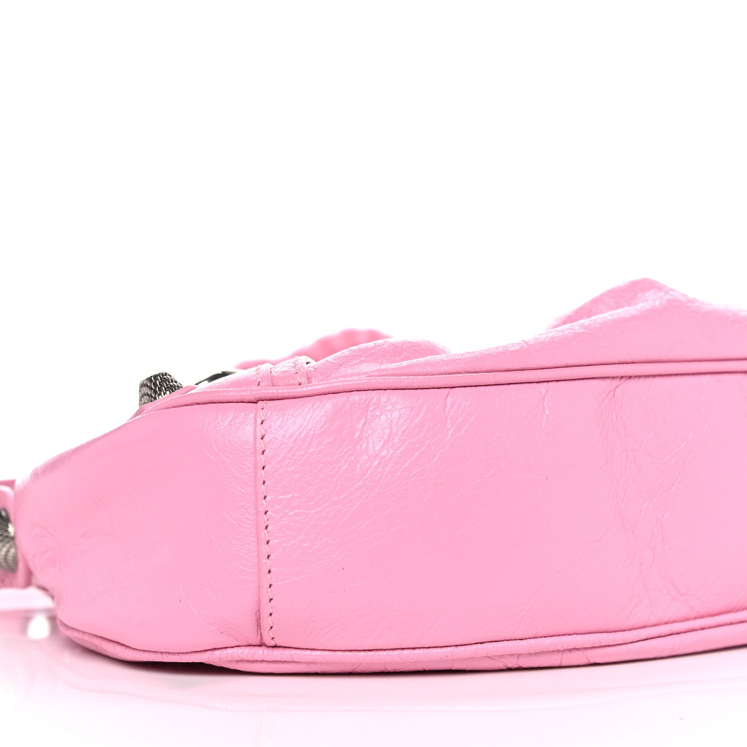 Balenciaga Agneau Arena Le Cagole Shoulder Bag XS Candy Pink 9 of 12