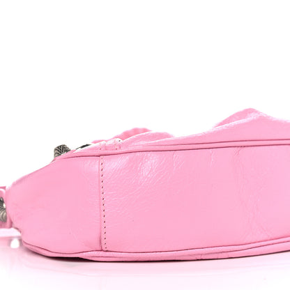 Balenciaga Agneau Arena Le Cagole Shoulder Bag XS Candy Pink 9 of 12