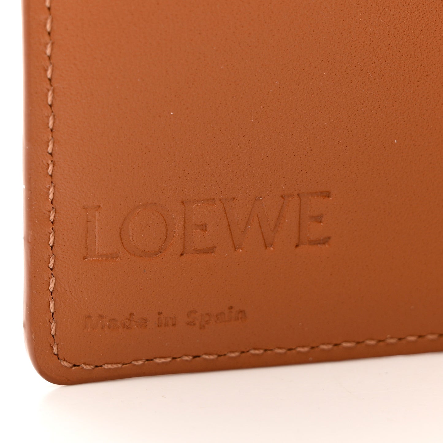 Calfskin Puzzle Zip Bi-Fold Wallet Ghost Soft White