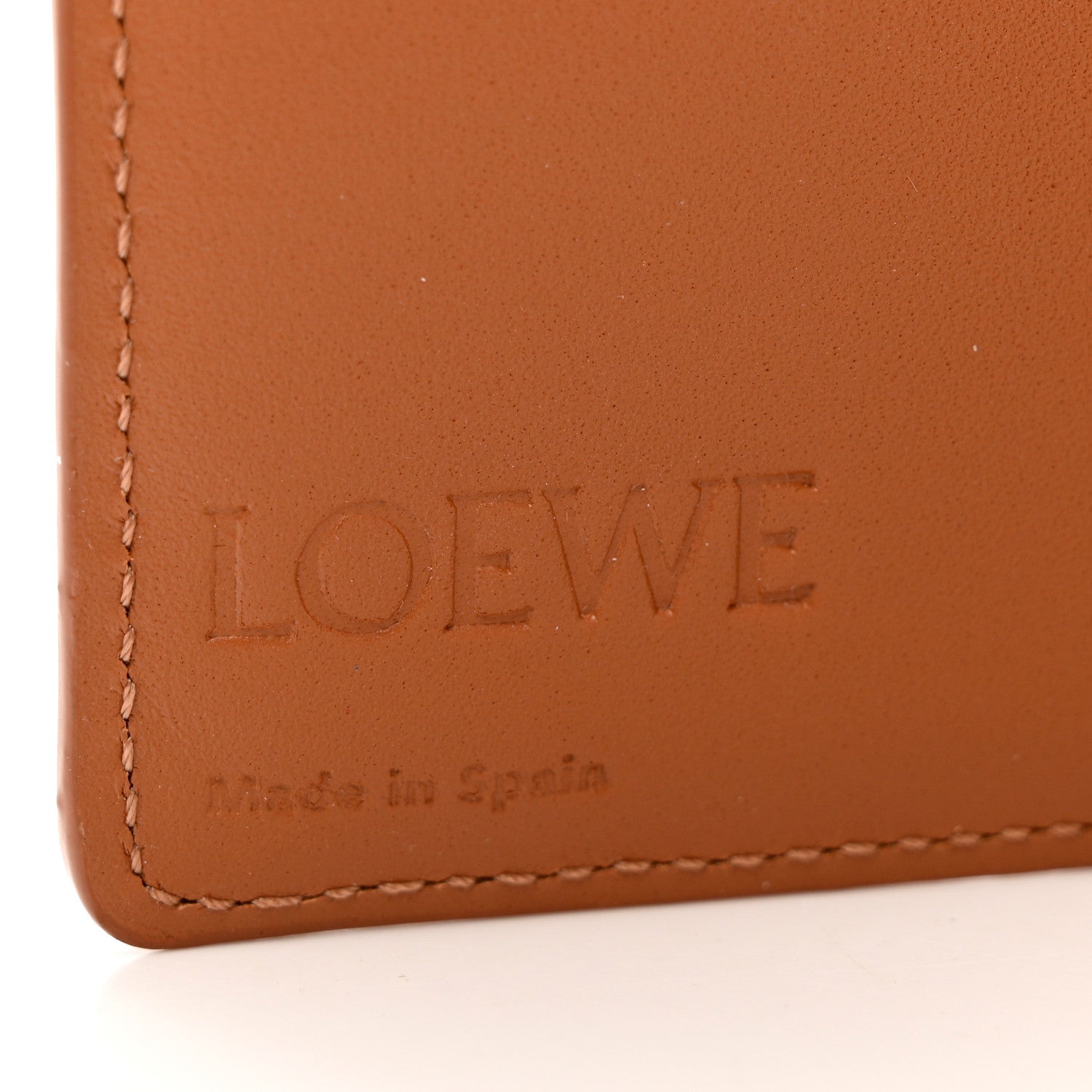 Loewe Calfskin Puzzle Zip Bi-Fold Wallet Ghost Soft White 7 of 7