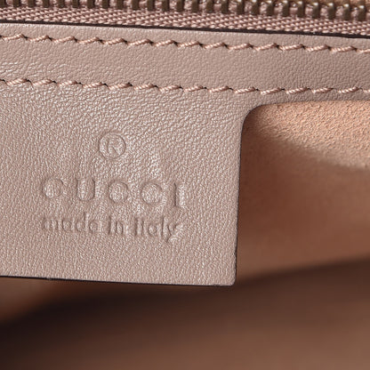 Gucci Calfskin Matelasse Medium GG Marmont Shoulder Bag Porcelain Rose 6 of 8
