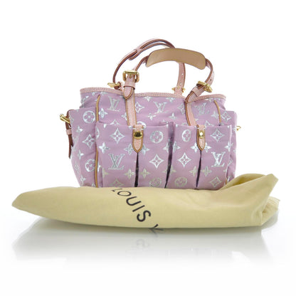 Louis Vuitton Monogram Glitter Cabas Pink 3 of 8