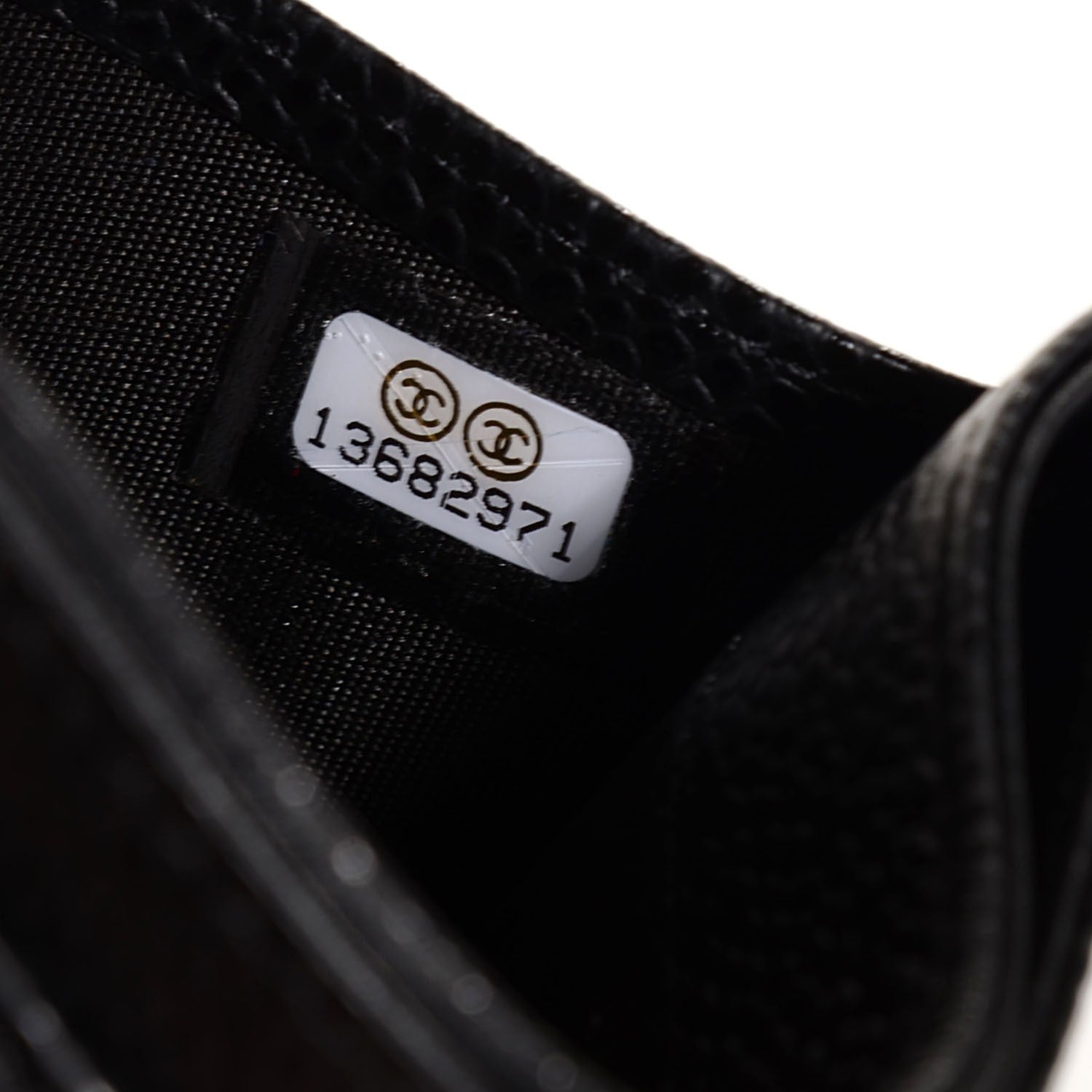 Chanel Caviar Timeless CC Card Holder Black 8 of 8