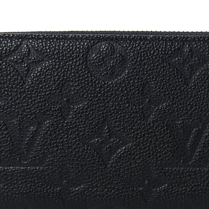 Louis Vuitton Empreinte Clemence Wallet Black 8 of 8