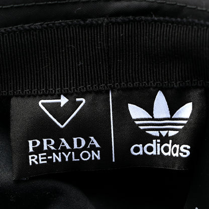 Prada X ADIDAS Re-Nylon Triangle Bucket Hat L Black 9 of 9