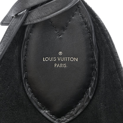 Louis Vuitton Monogram Flower Hobo Black 6 of 11