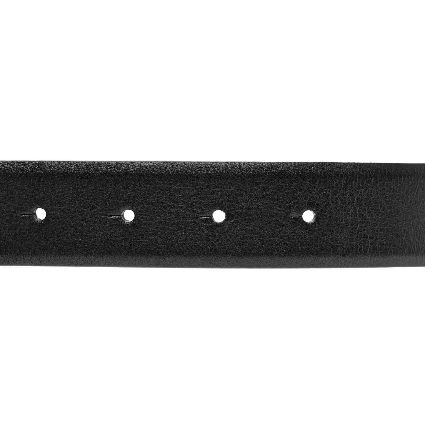 Calfskin Lambskin CC Chain Belt 85 34 Black Gold