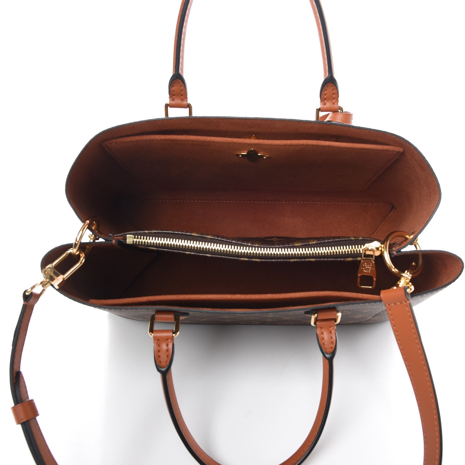 Louis Vuitton Monogram Flower Tote Caramel 6 of 17