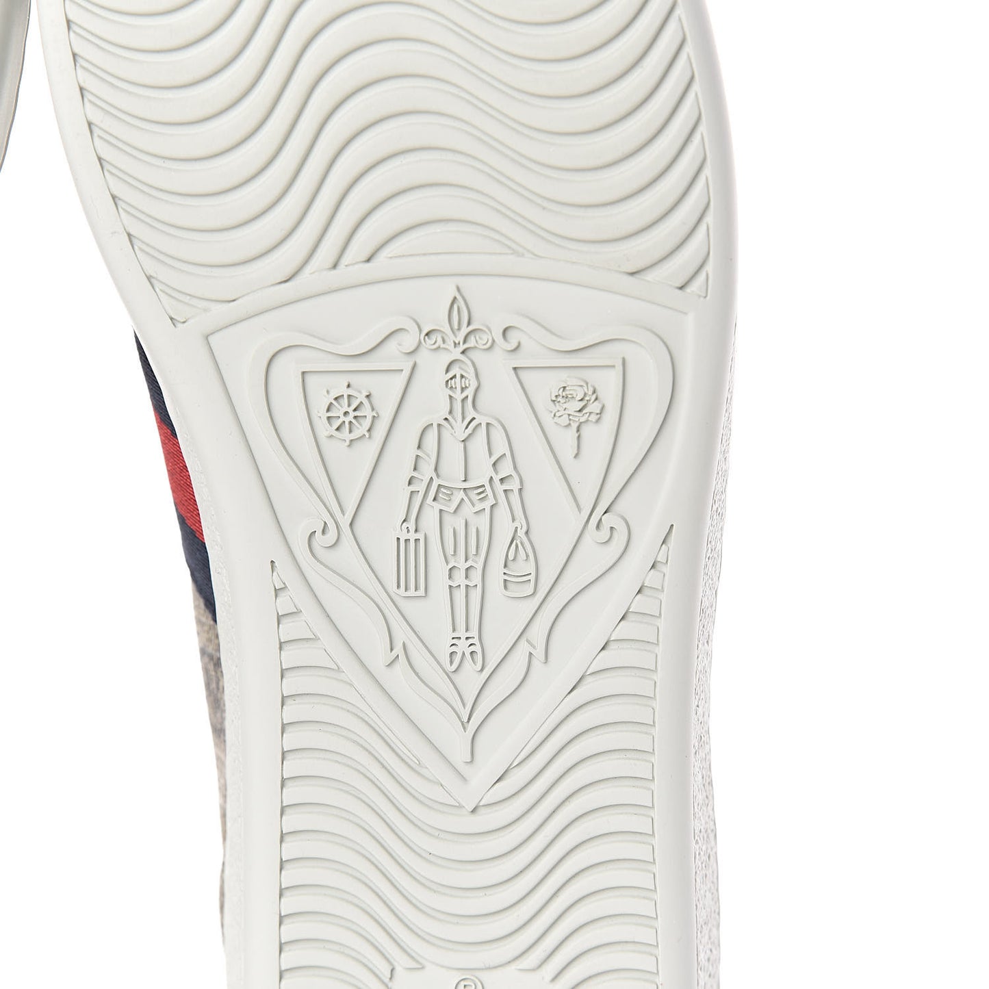 GG Supreme Monogram Womens Ace Low-Top Sneaker 37.5 Beige