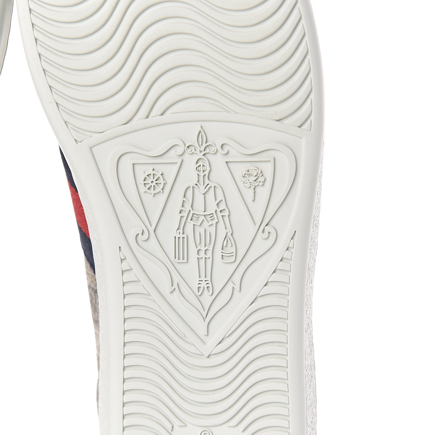 Gucci GG Supreme Monogram Womens Ace Low-Top Sneaker 37.5 Beige 6 of 9