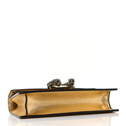 Gucci Metallic Calfskin Super Mini Dionysus Shoulder Bag Gold 4 of 9