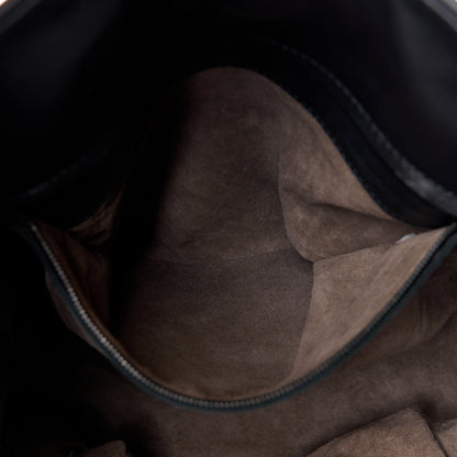Bottega Veneta Nappa Intrecciato Parachute Bag Black 6 of 12