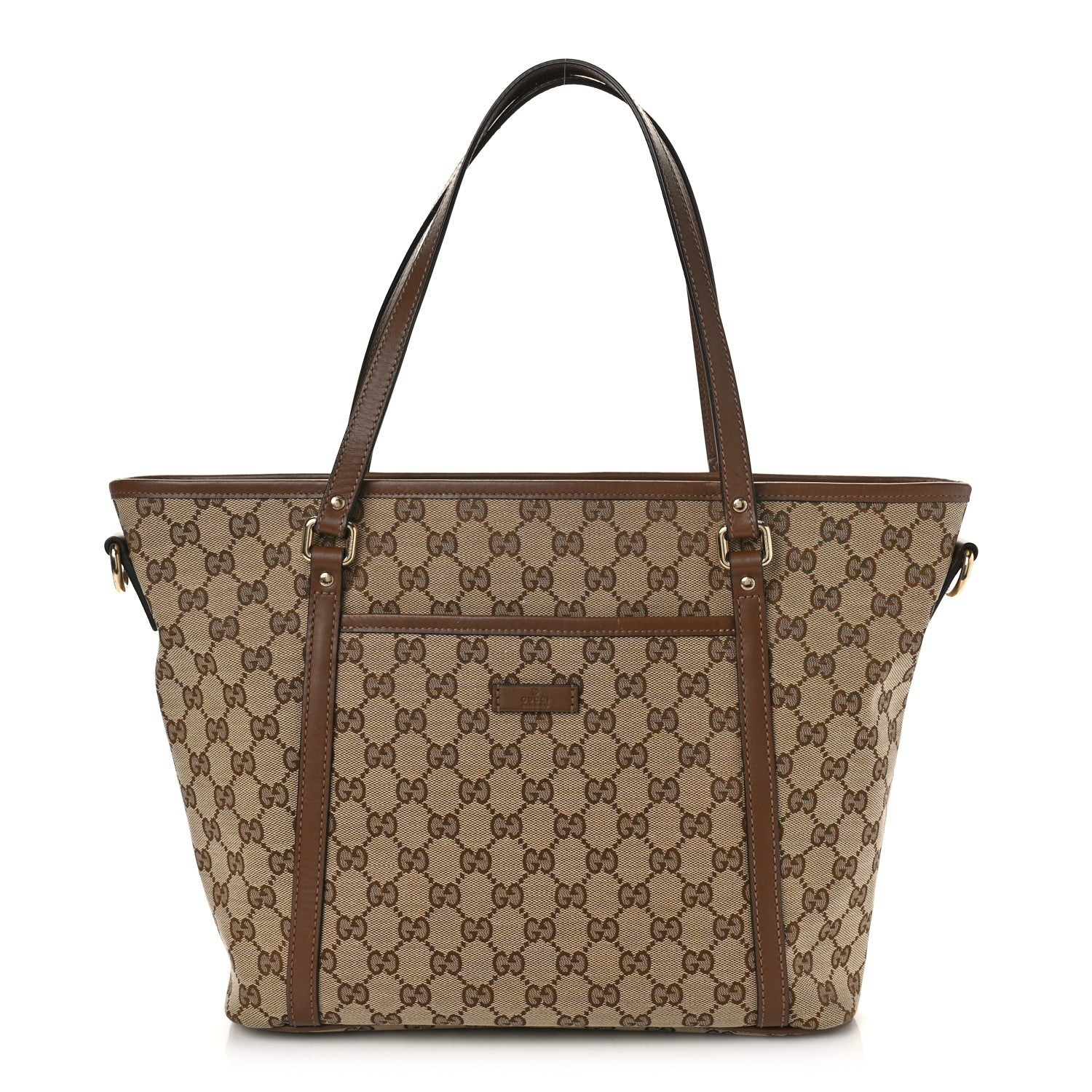 Gucci GG Supreme Monogram Medium Joy Tote Brown 1 of 9