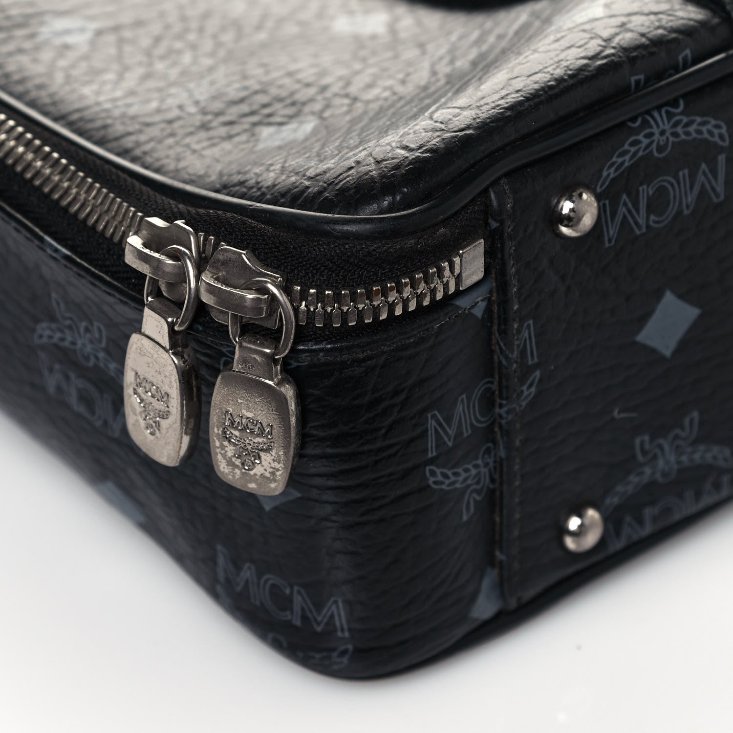 MCM Visetos Document Bag Black 7 of 15