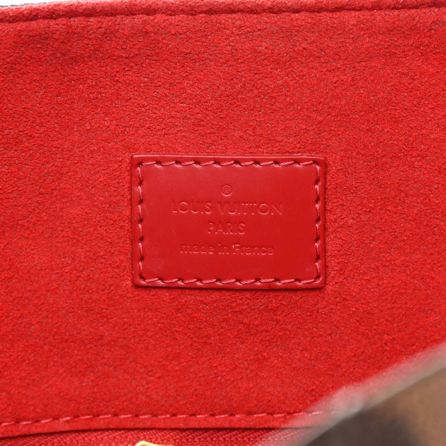 Damier Ebene Caissa Hobo Cherry