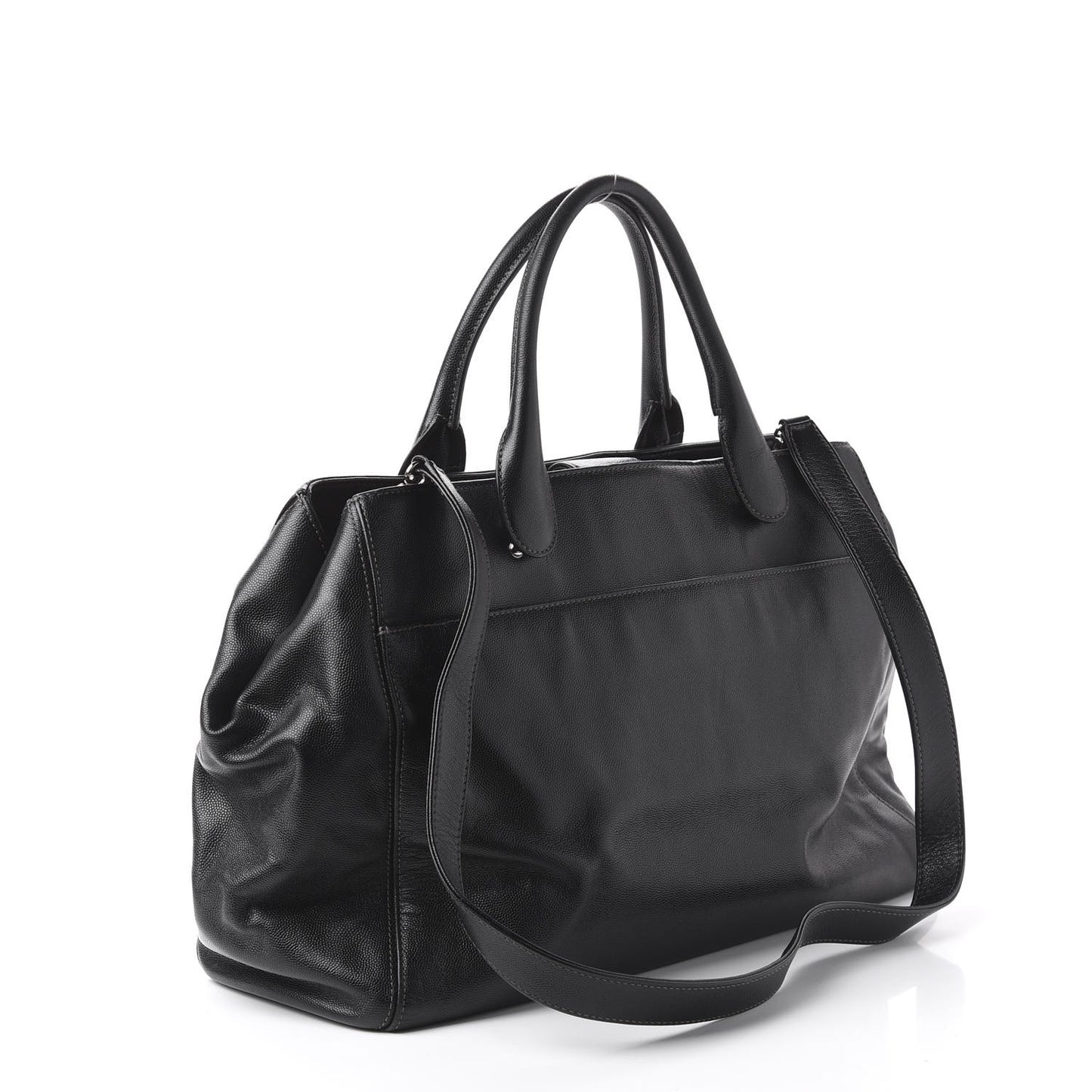 Caviar Cerf Executive Shopper Tote Black