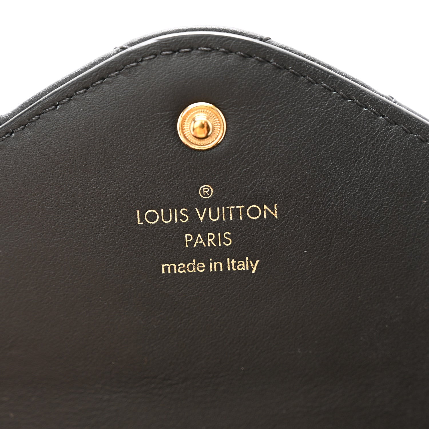 Louis Vuitton Calfskin Love Lock New Wave Long Wallet Black 8 of 11