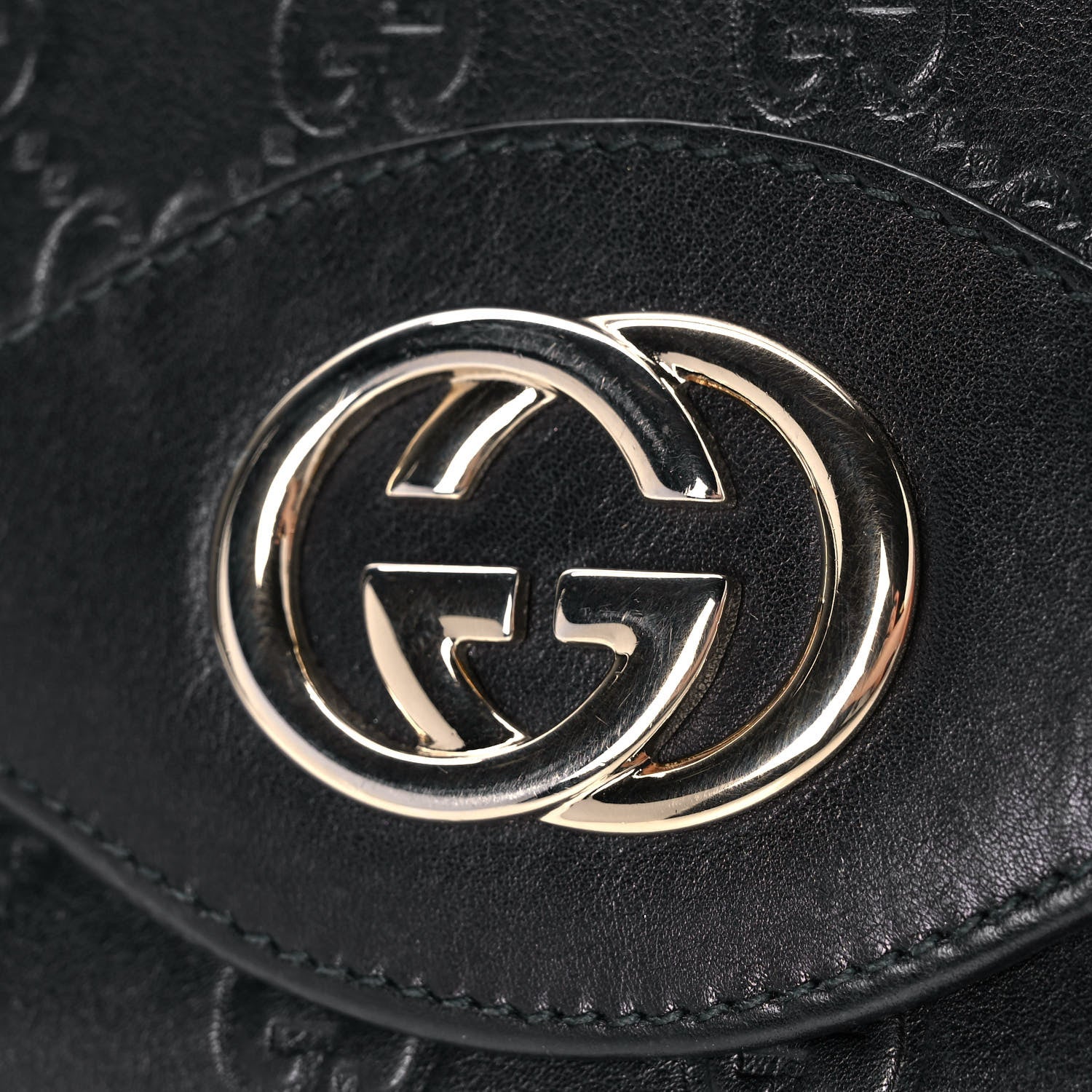 Gucci Guccissima Sukey Continental Wallet Continental Wallet Black 12 of 12