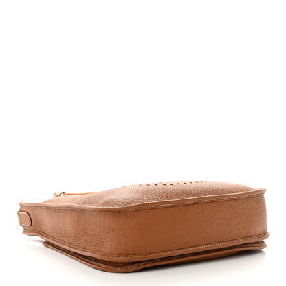 Hermes Taurillon Clemence Evelyne III PM Gold 4 of 10