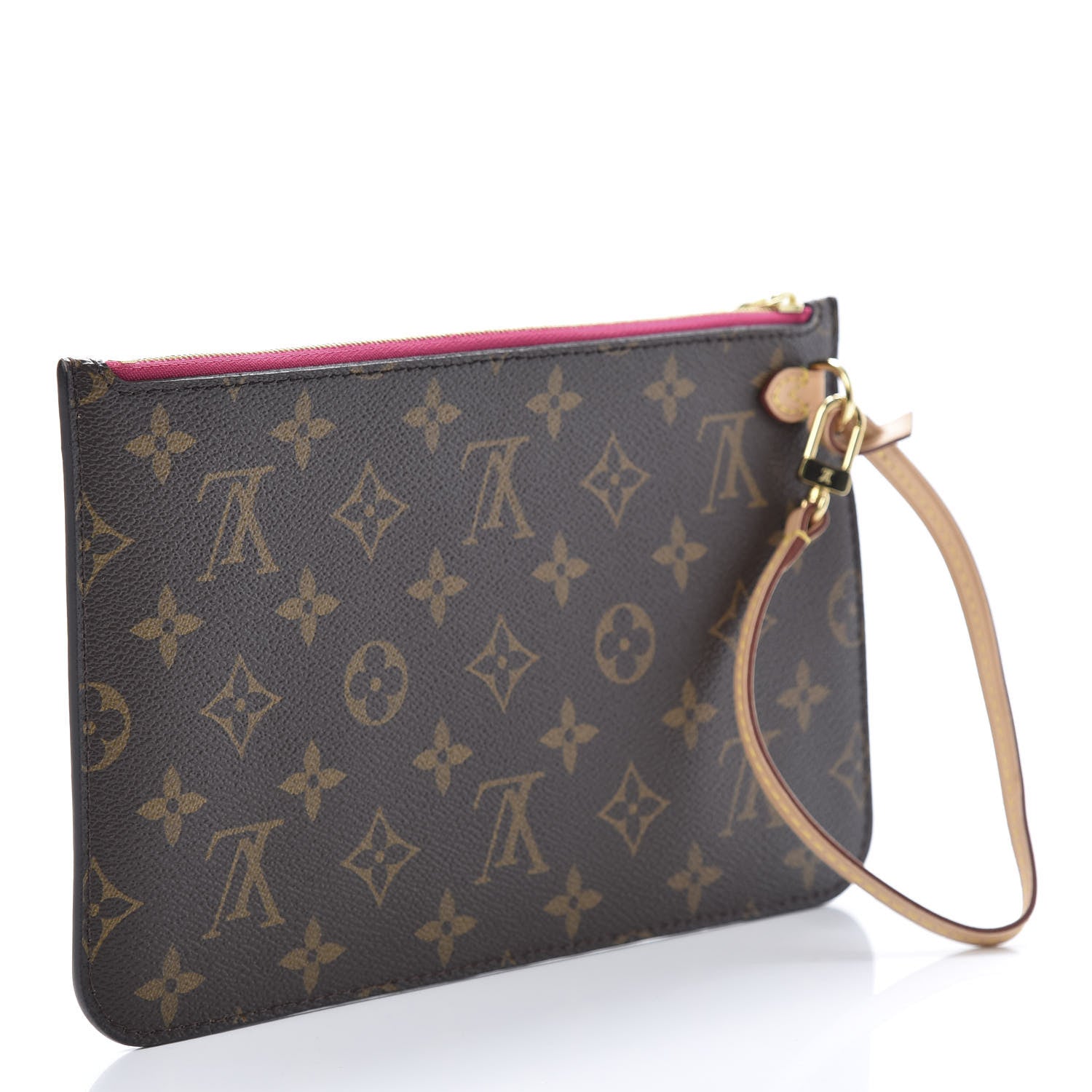 Louis Vuitton Monogram Neverfull MM GM Pochette Pivoine 3 of 7