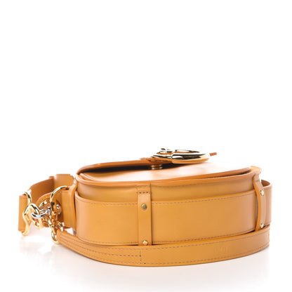 Chloe Calfskin Small Tess Bag Burning Camel 5 of 10